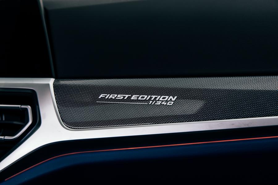 Детали интерьера BMW M340i xDrive Touring First Edition (G21) 2020 года  (WW) (фото 29 из 40)